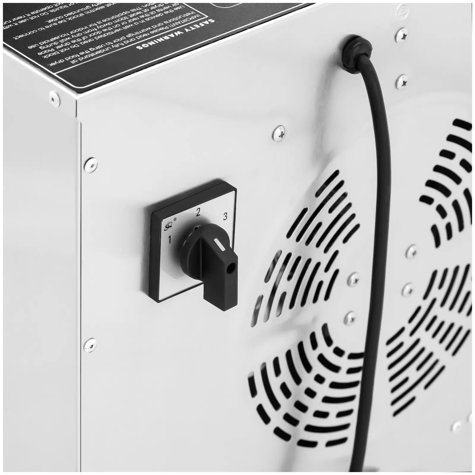 Pollen Dryer - 1431 W - 16 shelves - 30-70 °C - 100 l (Capacity: 100 l)