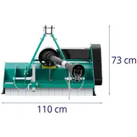 Mulčovač - pracovní záběr 950 mm - tříbodové zavěšení (kat. I)
