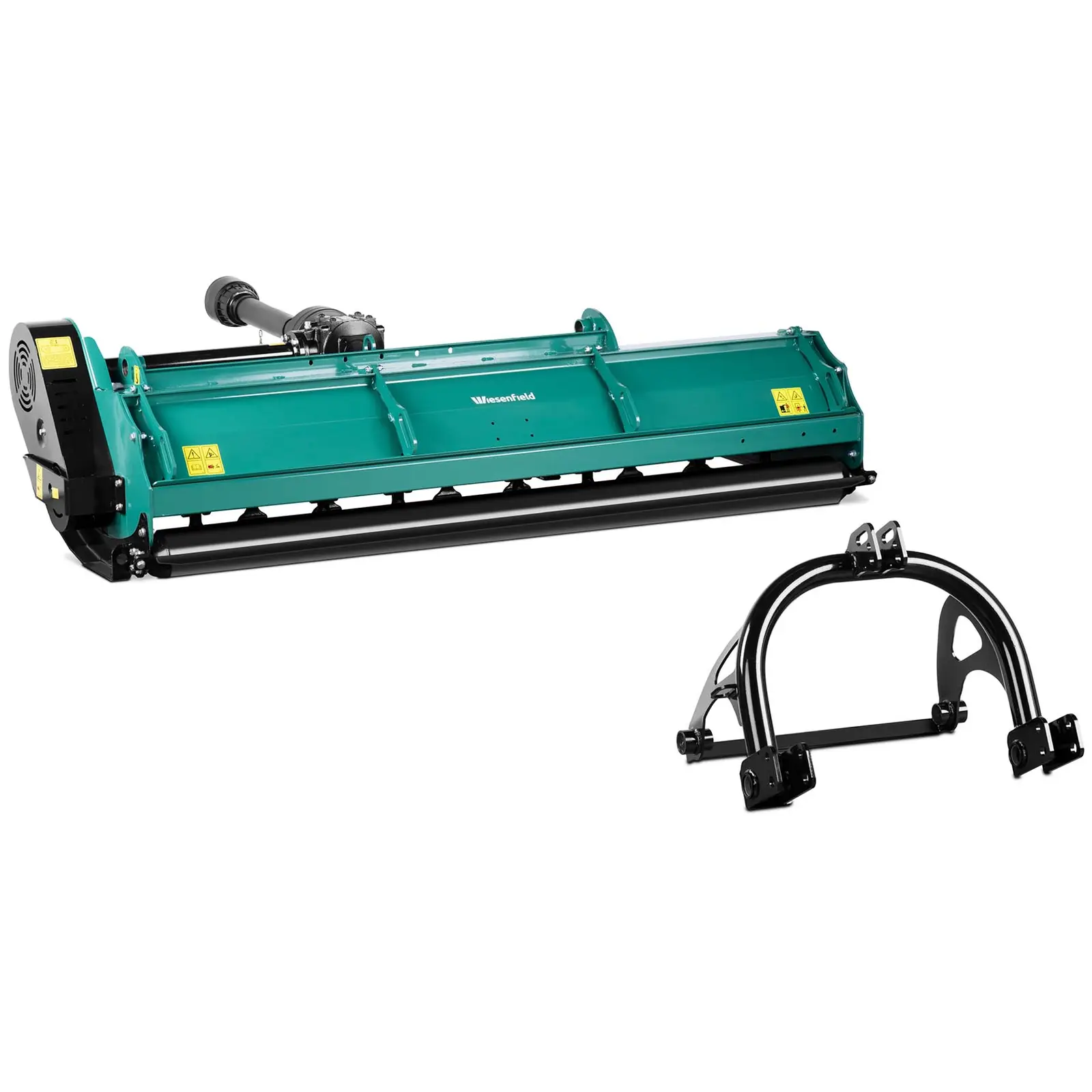 Flail mulcher - 215 cm working width - three-point linkage (cat. I / II) - self-cleaning roller