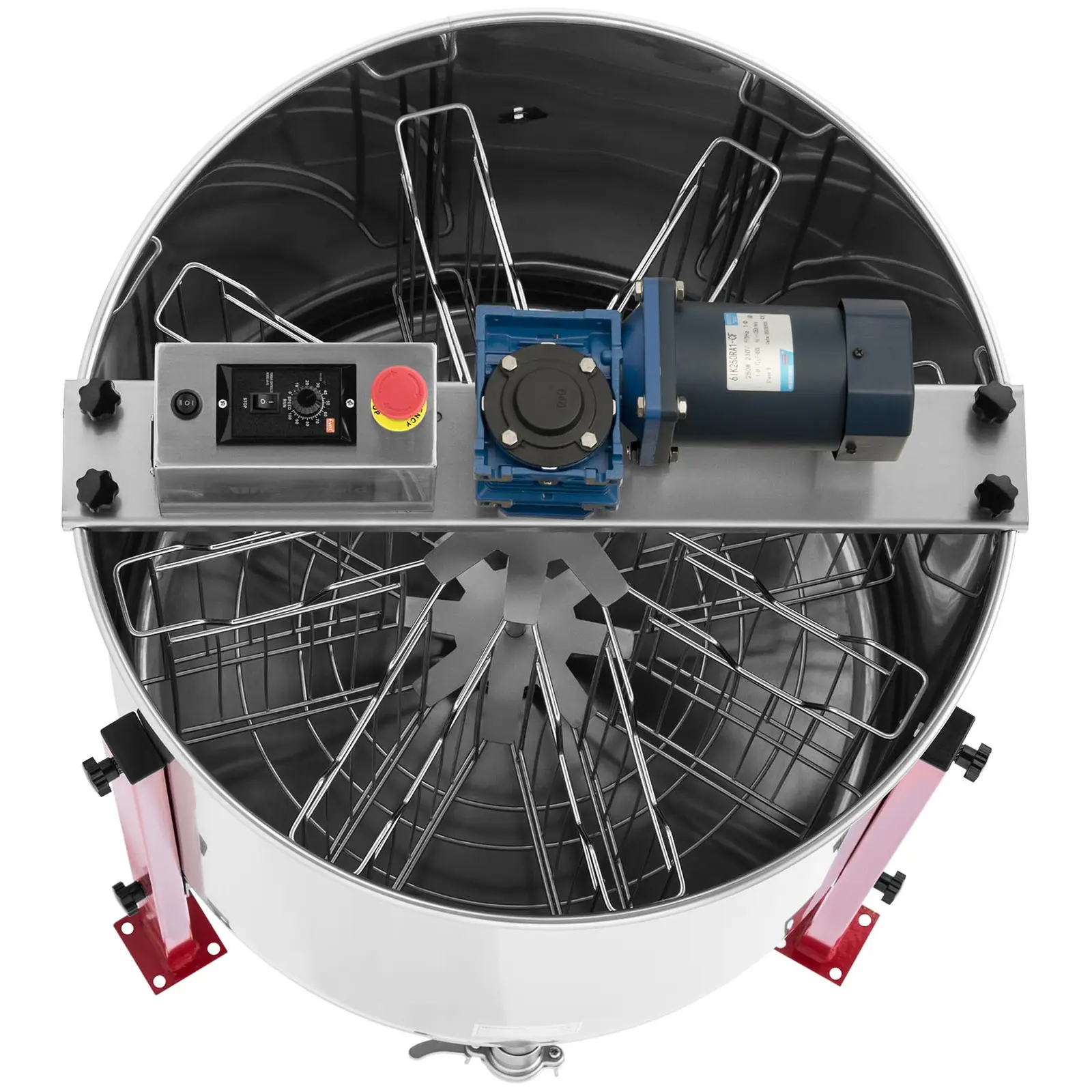 Extractor de mel - radial - eléctrico - 8 quadros