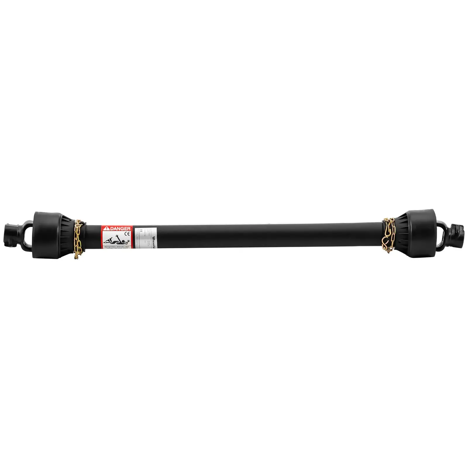 Kloubová hřídel s vyrovnáním délky - 127–194 cm - 1 3/8" / 6 zubů (Materiál: Plast PP)