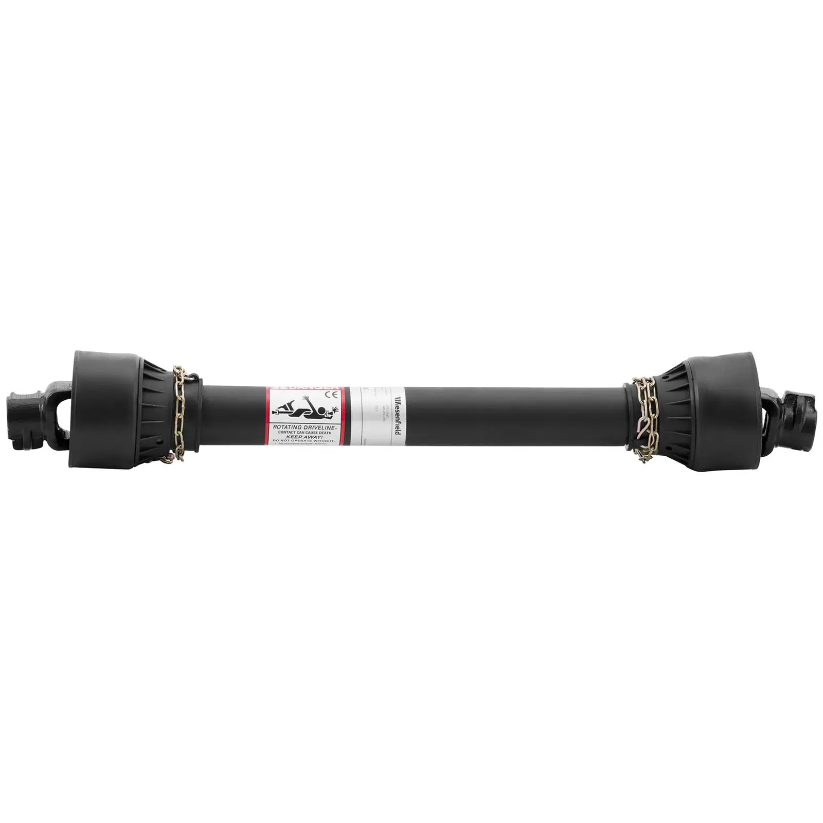 Kloubová hřídel s vyrovnáním délky - 89–114 cm - 1 3/8" / 6 zubů (Materiál: Plast PP)