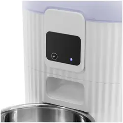 Distribuidor automático de alimentos - para cães e gatos - visor LED + app - 3,5 l
