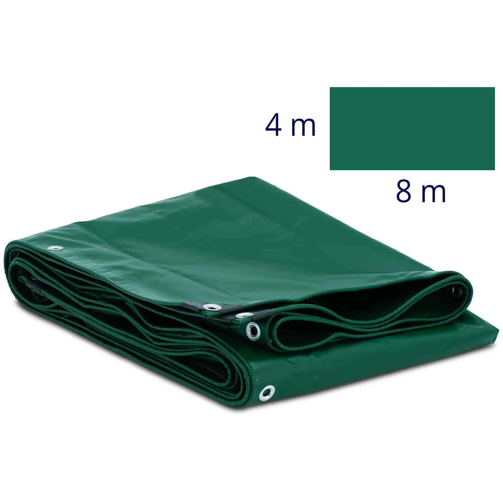 Prelata - cu ochiuri - 800 x 400 cm - PVC - 650 g/m²