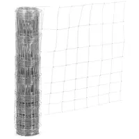 Пасищна ограда - височина 100 см - дължина 50 м - ширина на мрежата 15 см