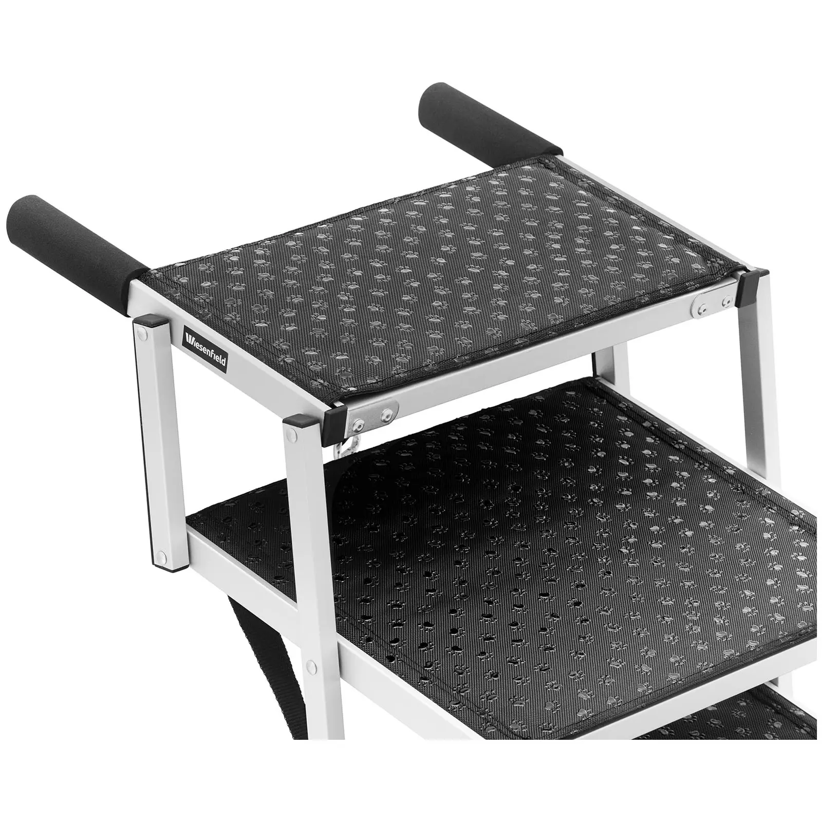 Schody pro psy - výška: 71 cm - 68 kg - 5 schůdků (Skládací: Ano)
