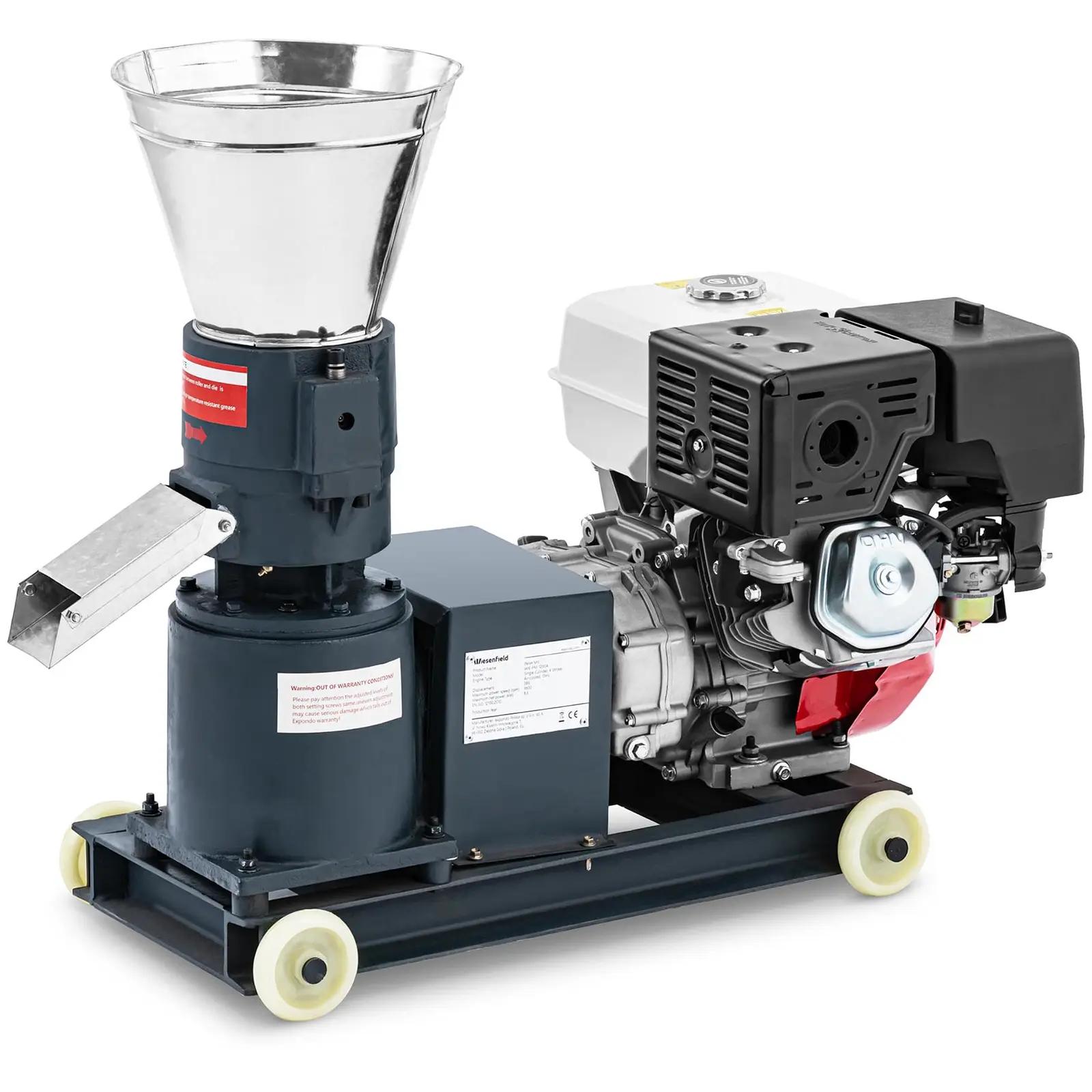 B-Ware Pelletpresse - 90 - 120 kg/h - 7.5 PS - Ø 150 mm