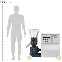 Pillepresser - 200 - 300 kg/t - 7500 W - 200 mm