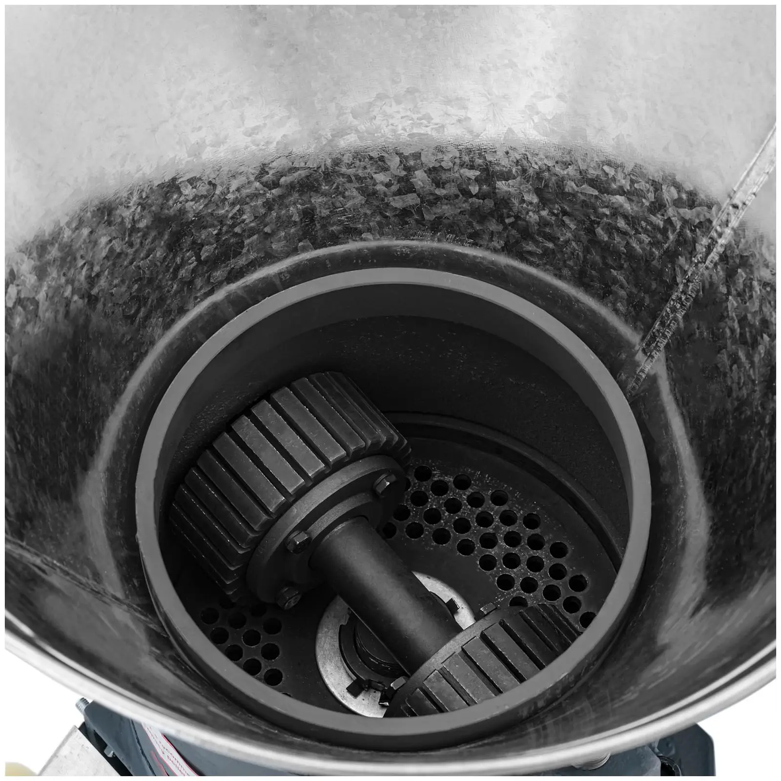 Presse à granulés - 200 - 300 kg/h - 7500 W - Ø 200 mm (Bouton d’arrêt d'urgence: Oui)