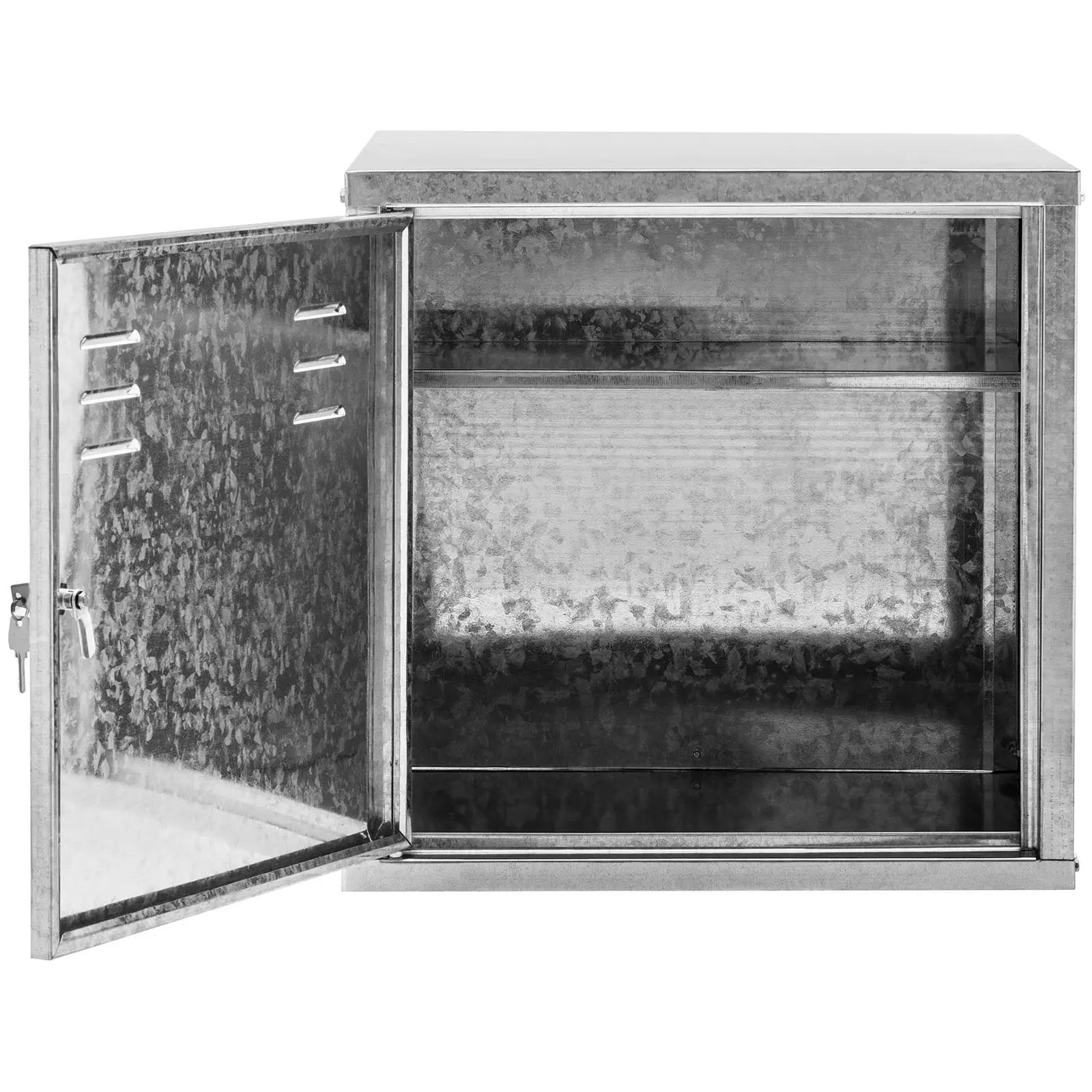 Skříň na sedlo - 60 x 60 x 60 cm - ocel (pozinkovaná) (Tloušťka materiálu: 0.8 mm)