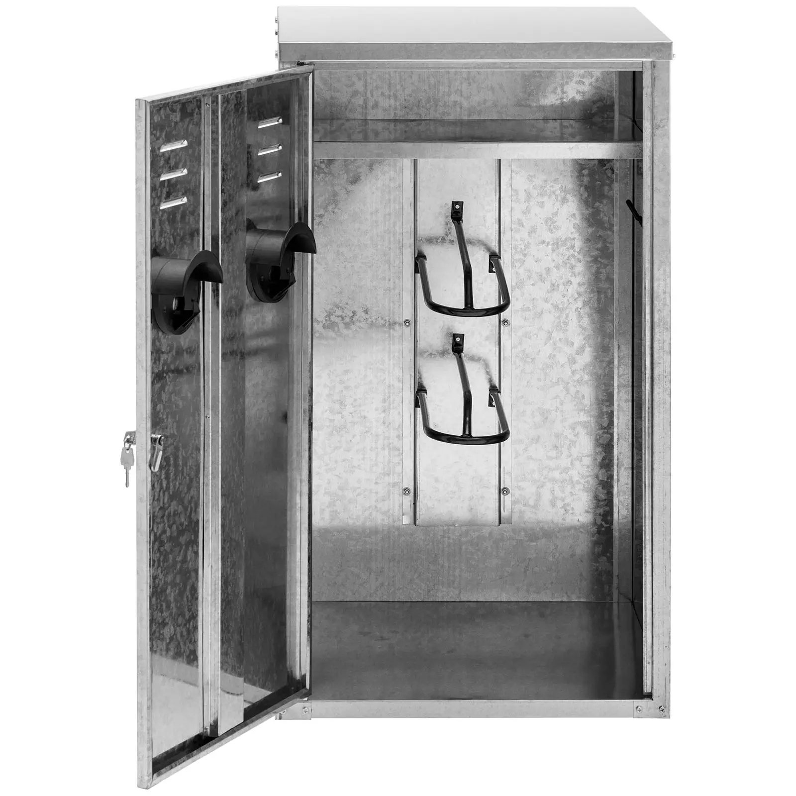 Saddle Locker - 60 x 60 x 107 cm - steel (galvanised)