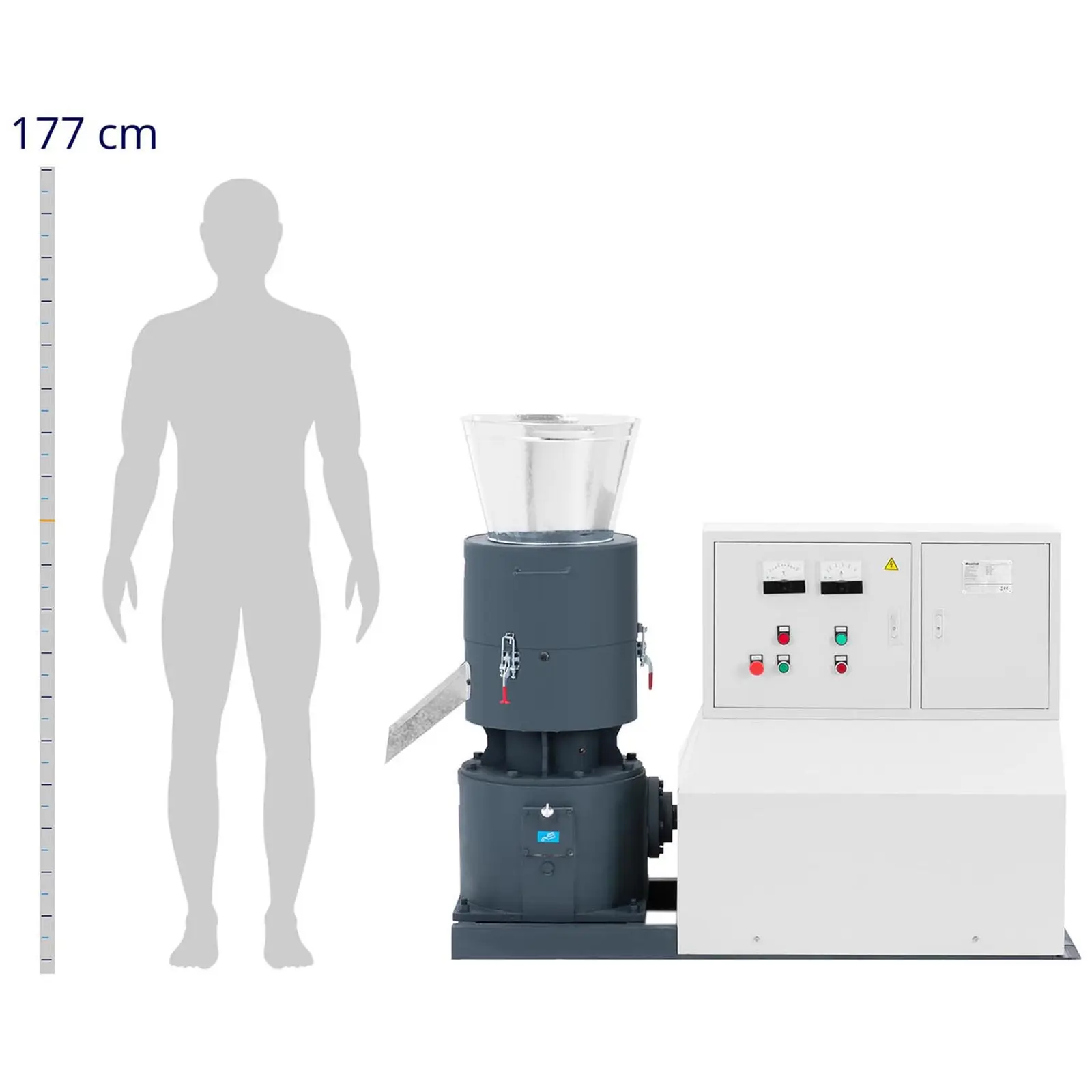 Pellettatrice - 900 - 1100 kg/h - 30000 W - Ø 400 mm