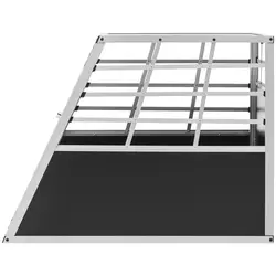 Dog Crate - Aluminium - Trapezoid shape - 91 x 65 x 70 cm