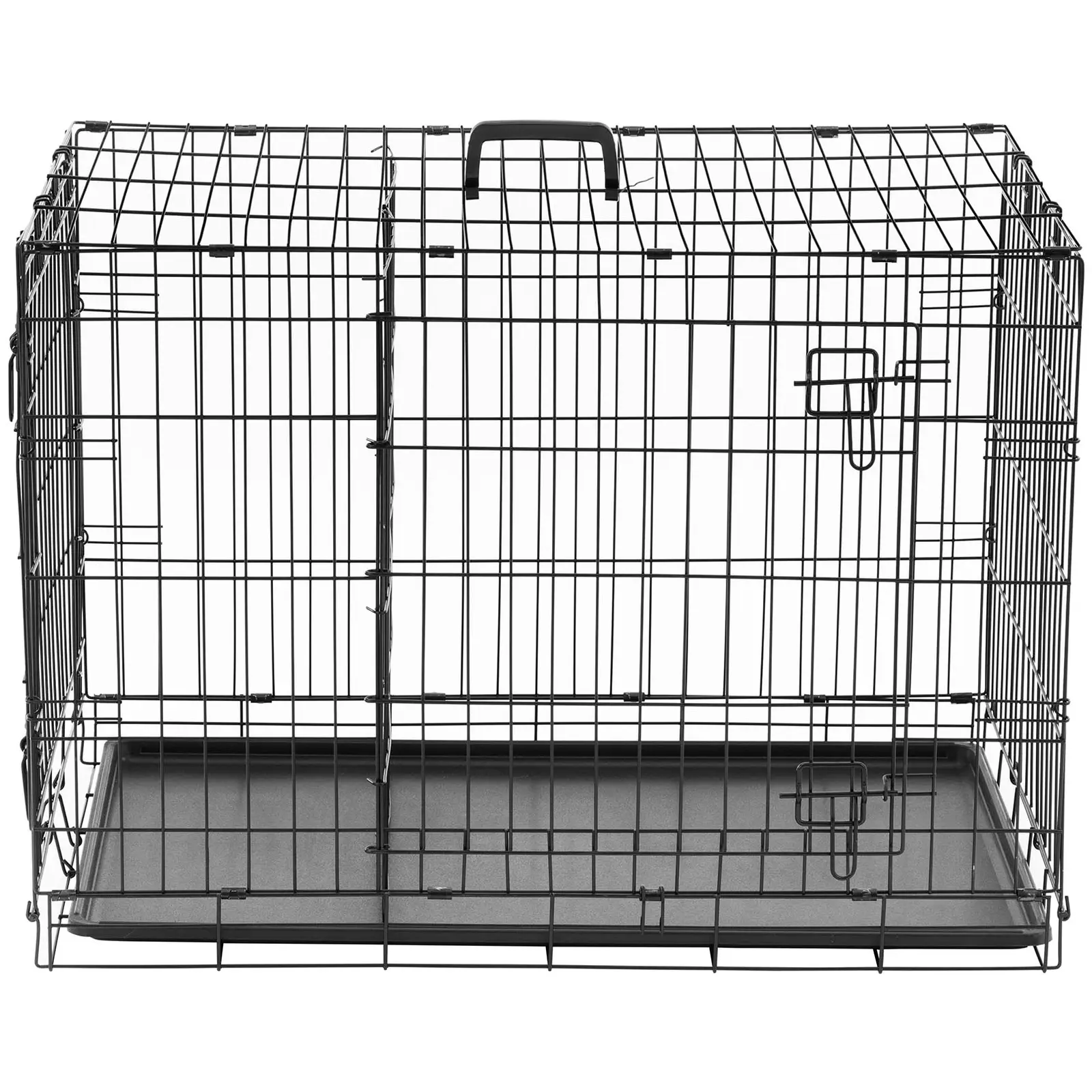 Přepravní box pro psa - 92 x 60 x 66 cm - železo