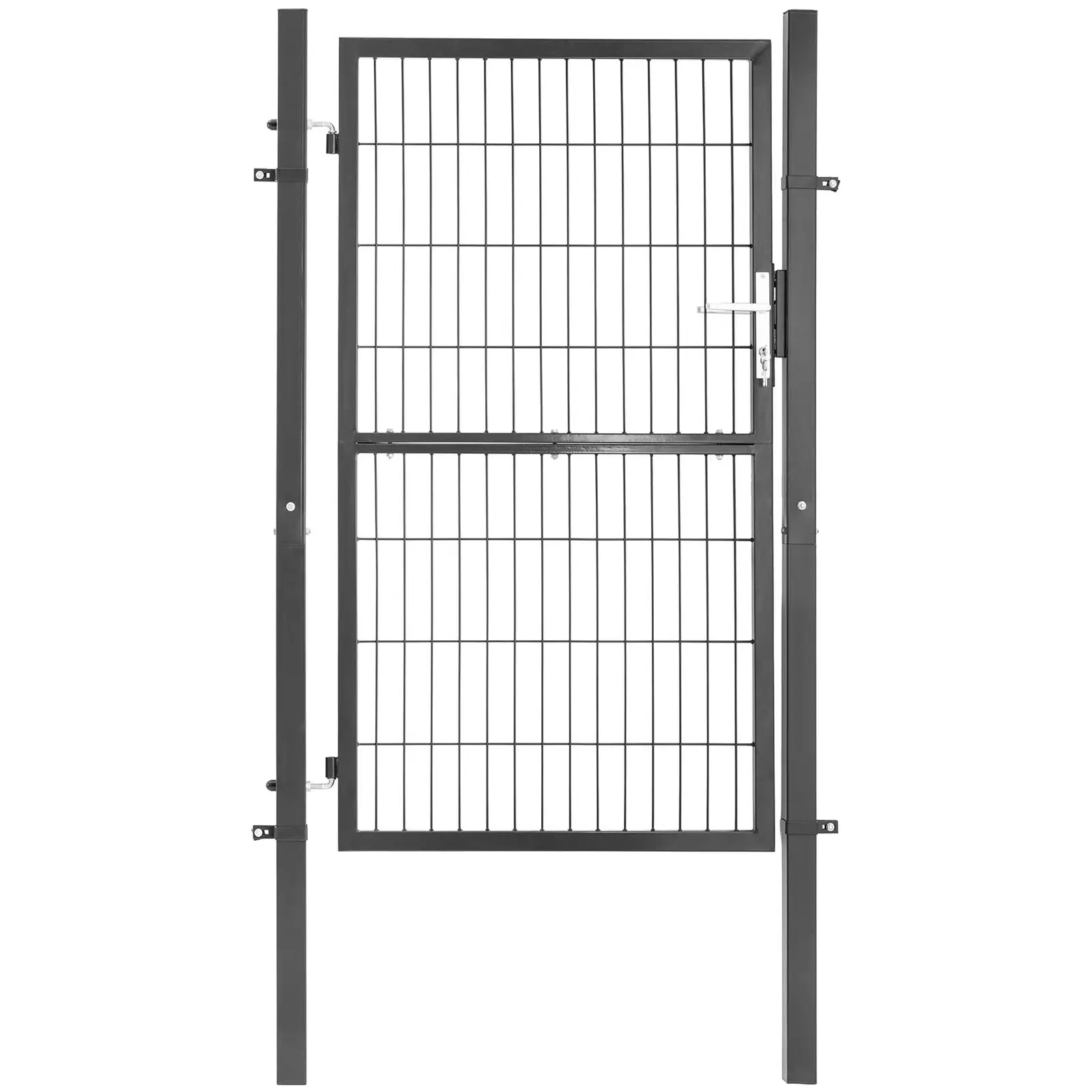 Puerta para jardín - 105 x 211 cm - acero (recubrimiento de polvo)