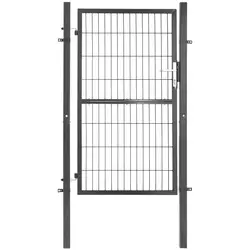 Tuinpoort - 105 x 211 cm - staal (powder coated)