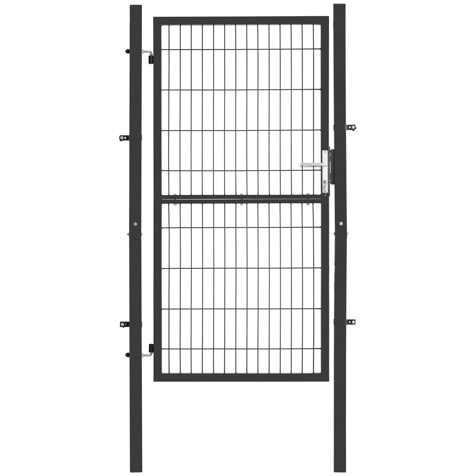 Furtka ogrodowa - 105 x 231 cm - stal (malowana proszkowo)