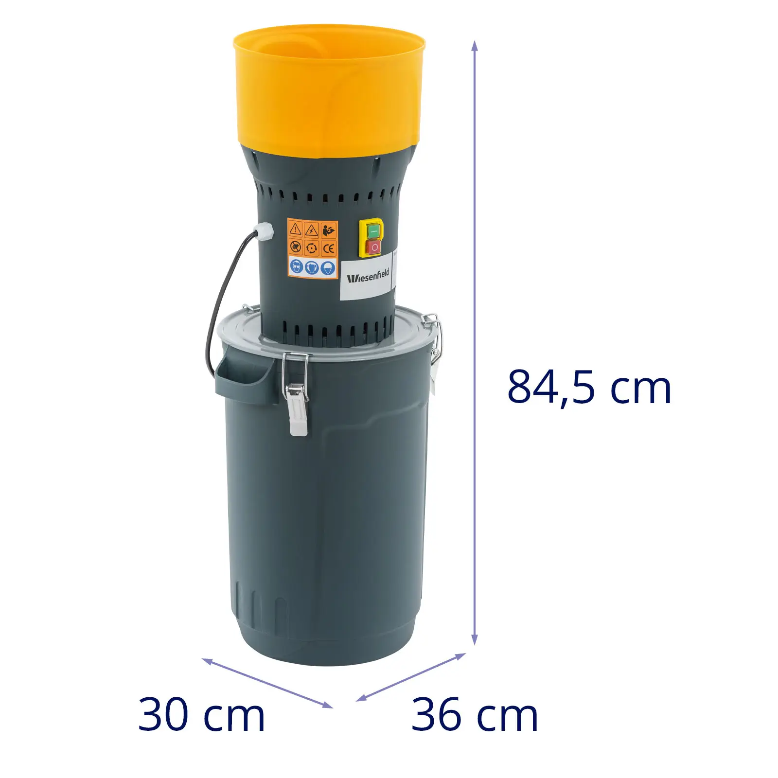 Electric Grain Mill - 25 l - 300 kg/h - 1300 W (Power [W]: 1300)