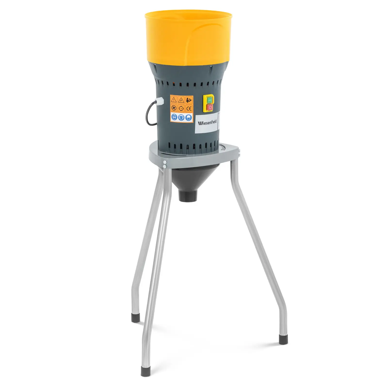 Electric Grain Mill - 300 kg/h - 1300 W - with base frame