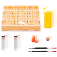 Méhész start csomag - anyanevelő rendszer - 322 db - álcázótű - tűzősejtek - anyazárkák 
