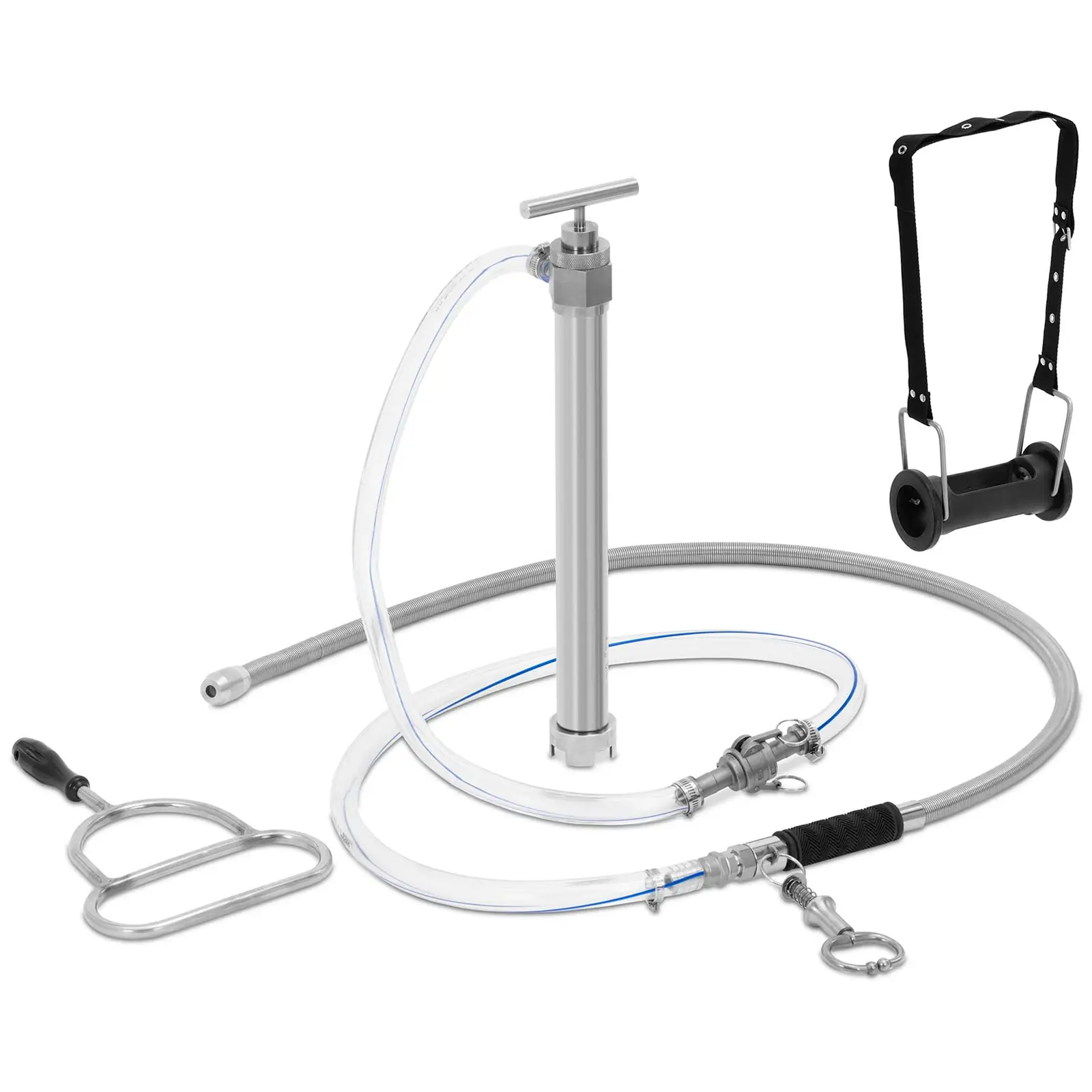 Drencher vache - sonde gastrique en acier inoxydable