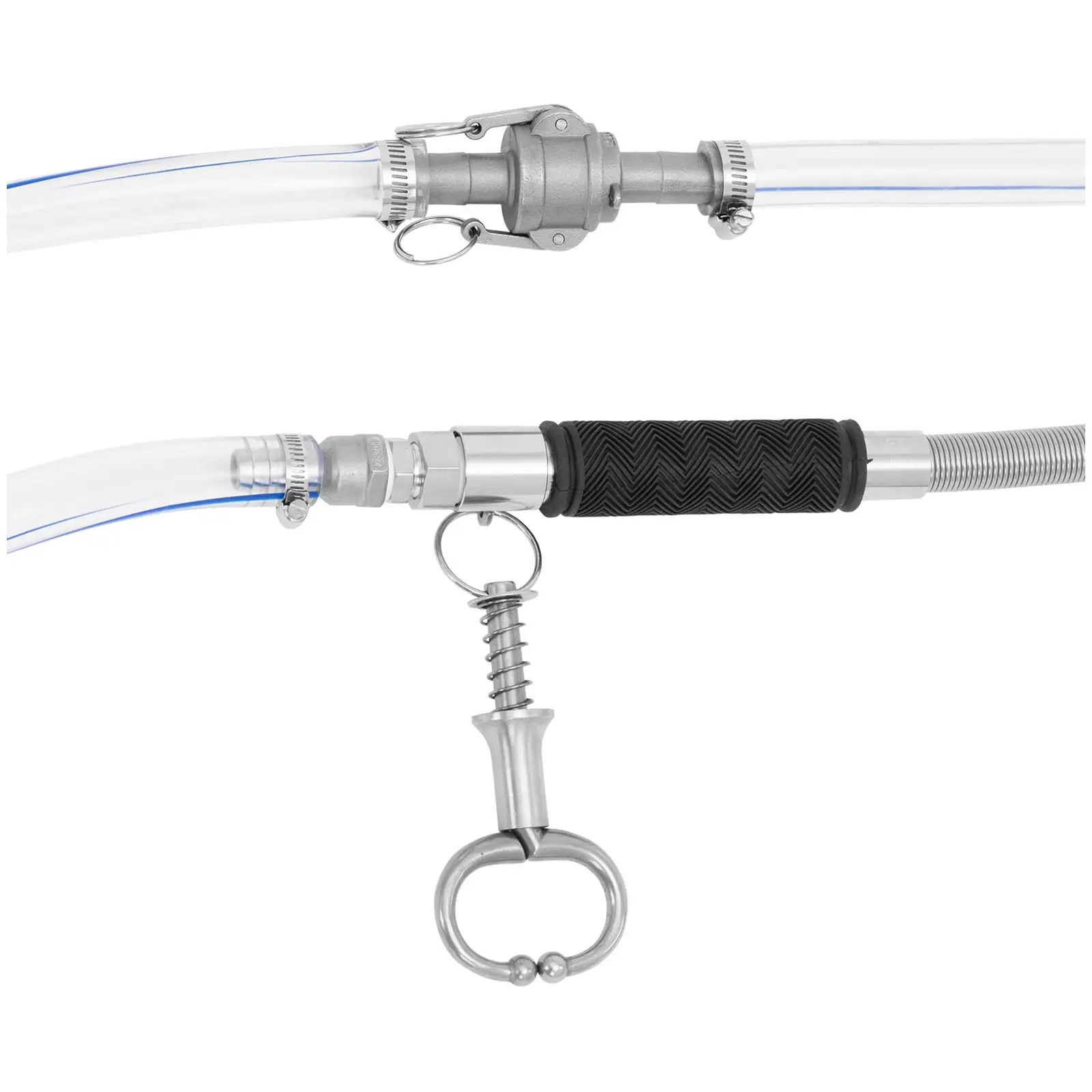 Drencher vache - sonde gastrique en acier inoxydable (Longueur tuyau(x): 210 cm)