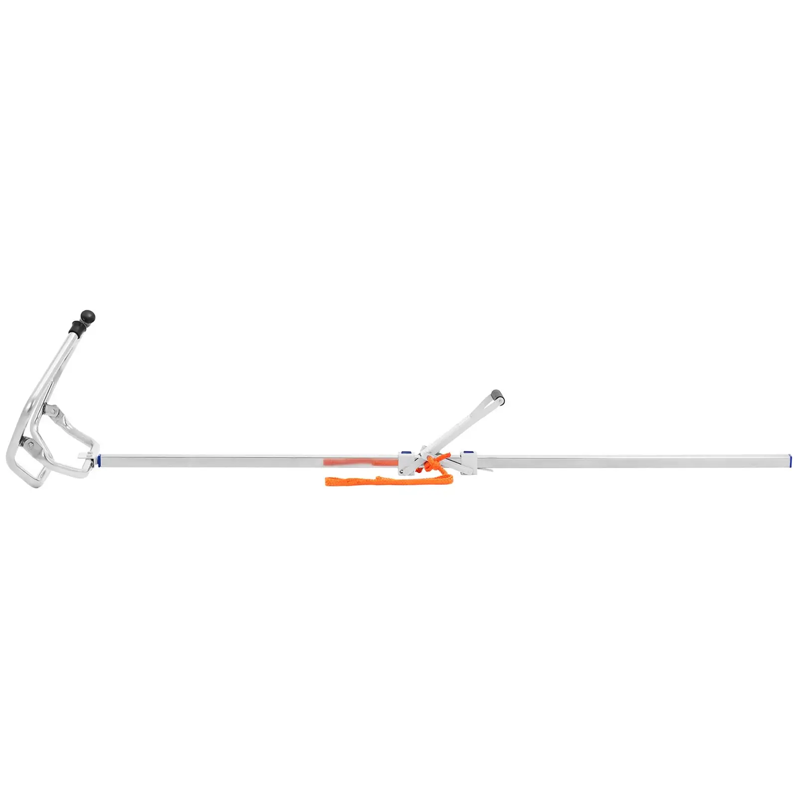 Telící tyč - 218 cm - šetrná pro krávu a tele - ušlechtilá ocel - 2 lana (Materiál: Ušlechtilá ocel)