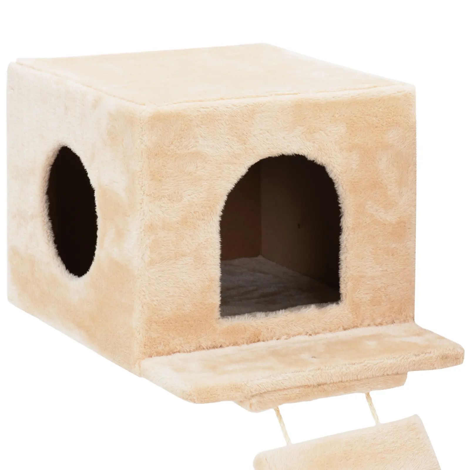 Cat Climbing Wall 9 Pieces - cat hammock - scratching post - 3 cat shelves - cat bridge