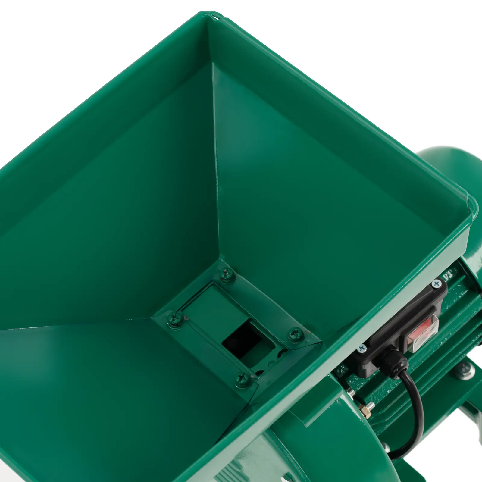 Mlýnek na obilí s podstavcem - 1 100 W - 250 kg/h - 4 velikosti otvorů síta (Materiál: Ocel)