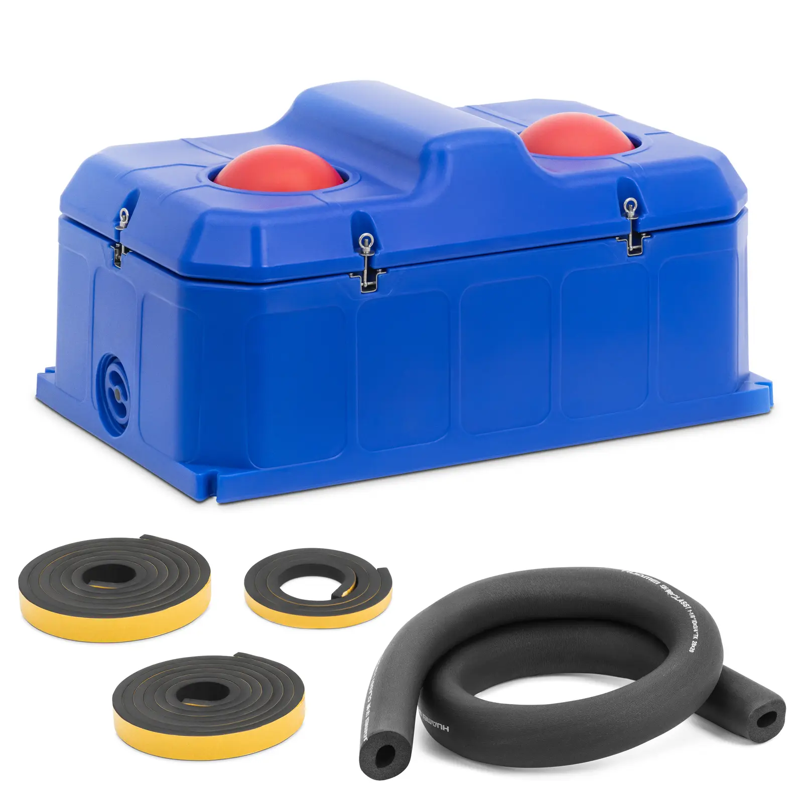 Rezervor de apă termală cu supapă cu flotor - 2 camere - rezistent la îngheț până la -30 °C - 85 l