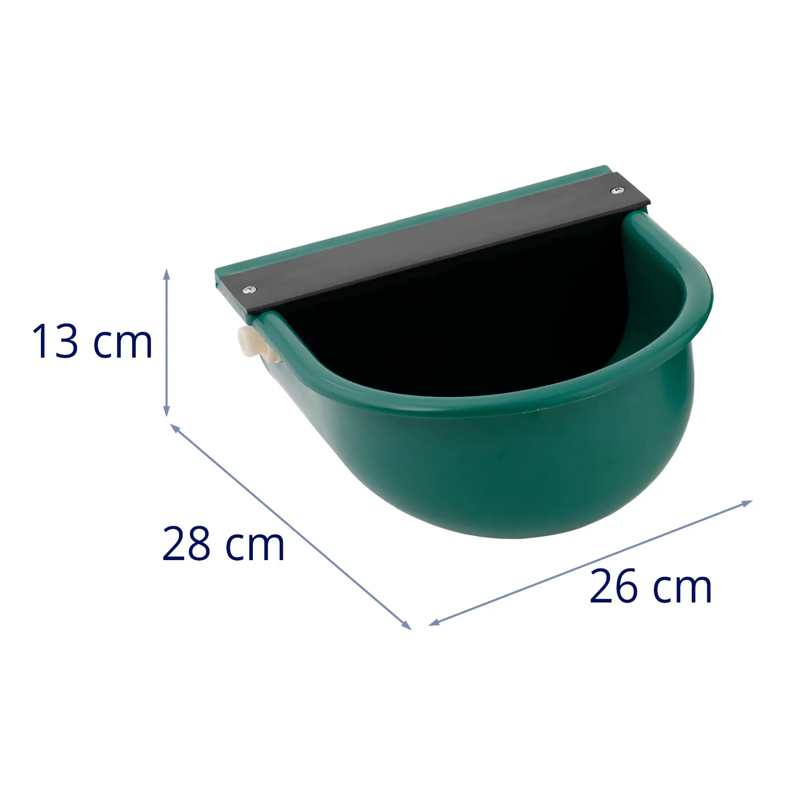 Water Troughs - 4 pieces - 2.8 litres - plastic