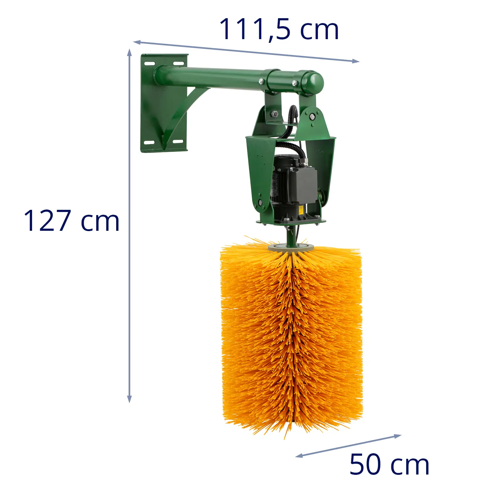 Brosse à vache - électrique - 100 W - 60 x Ø 50 cm - 24 tr/min