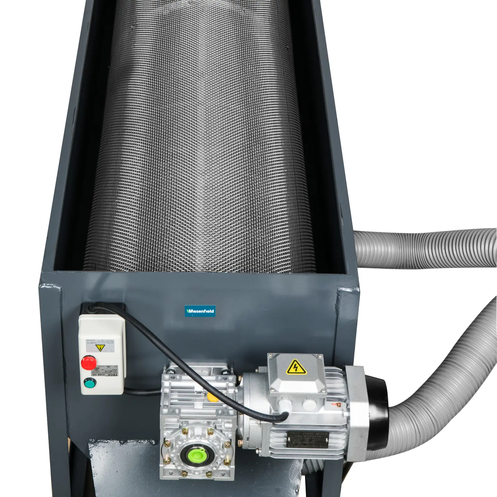 Chladič pelet - 250 až 300 kg/h - 1 500 W - 400 V (Ochrana proti přetížení: Ano)