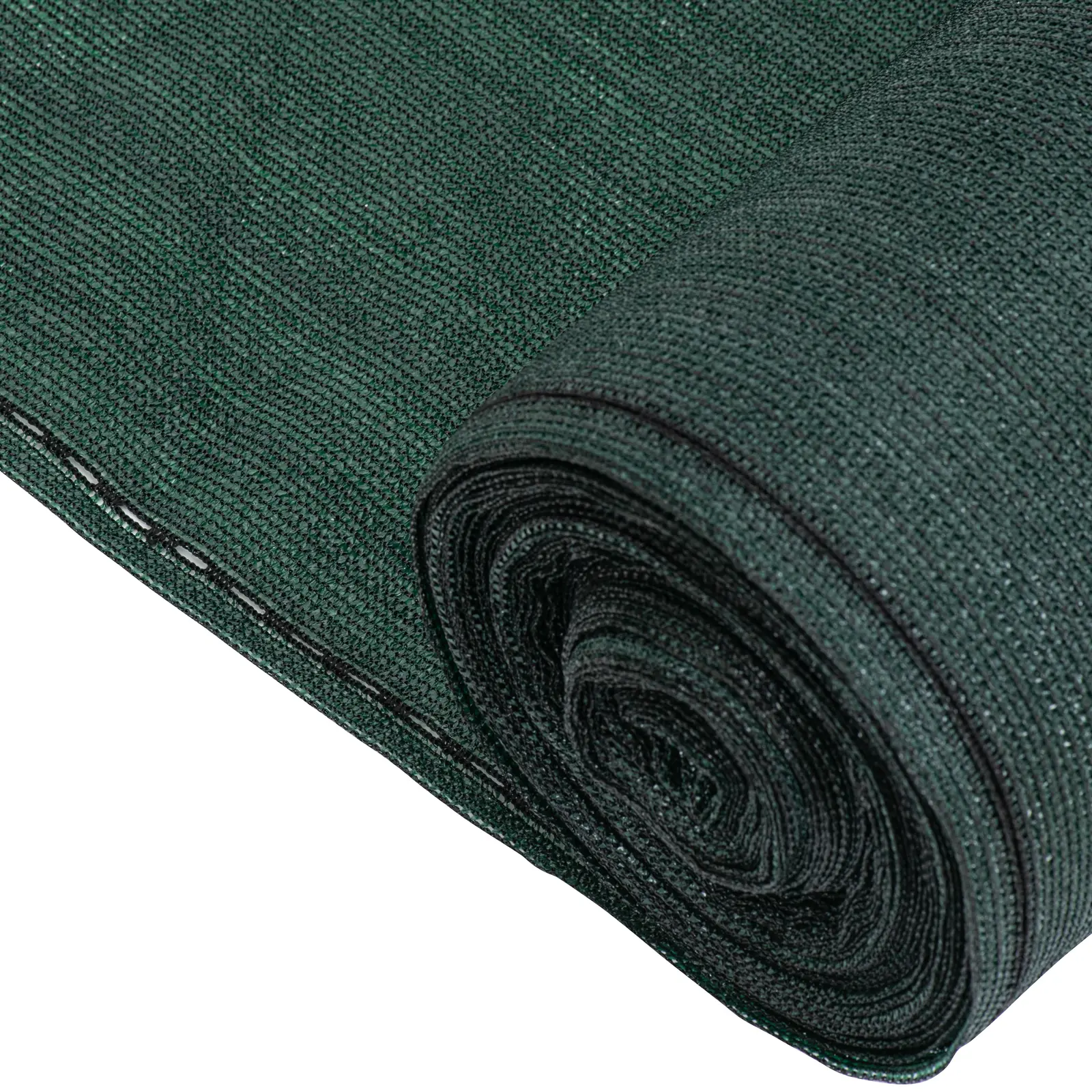 Brise-vue - Tissu HDPE - 50 x 1,2 m - Densité du matériau 150 g/m² - résistant à la déchirure - résistant aux intempéries - Kit de montage (Longueur du câble: 100 m)