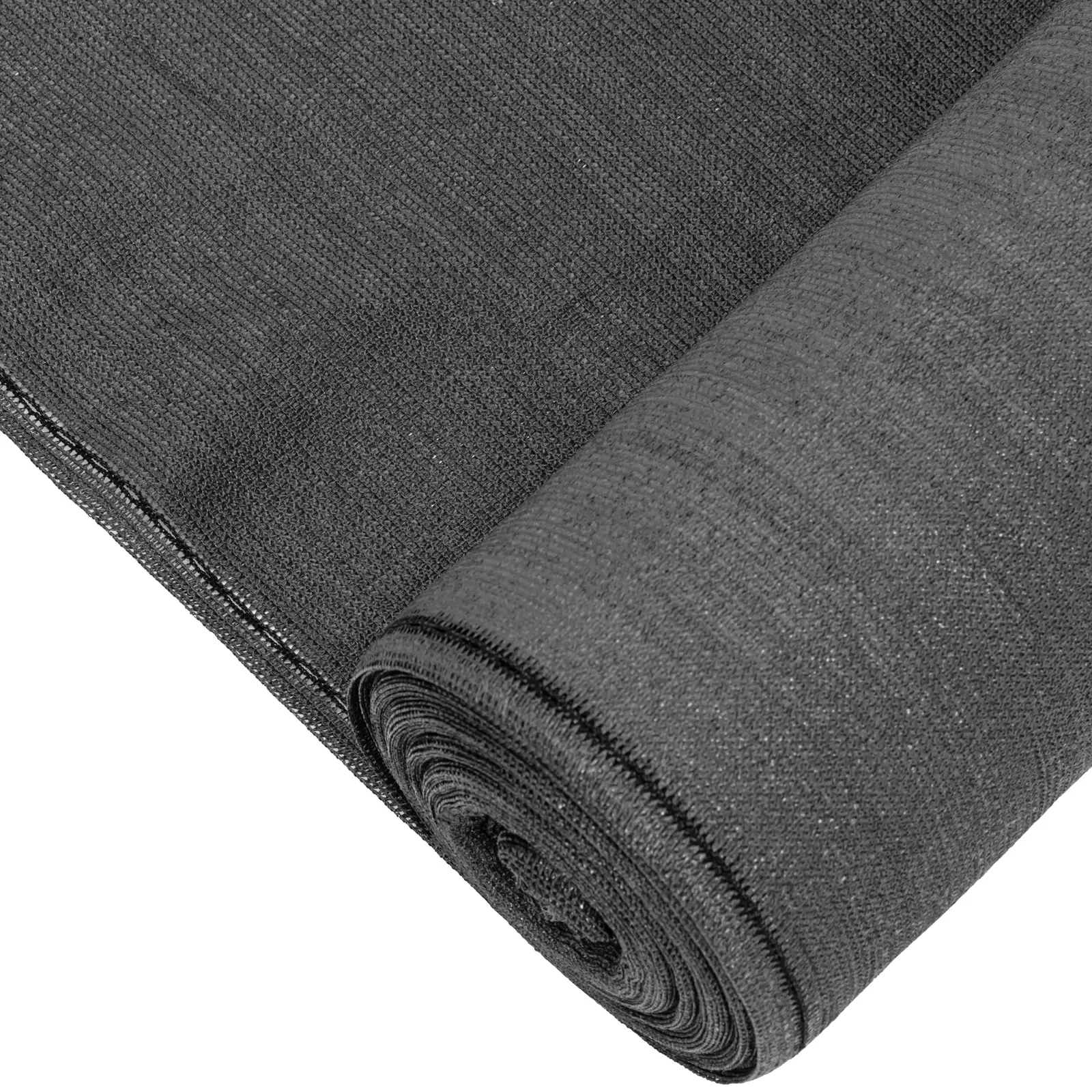 Zaunblende - HDPE-Gewebe - 50 x 1,5 m - Materialdichte 180 g/m² - reißfest - wetterfest - inkl. Montagematerial (Länge Seil: 100 m)