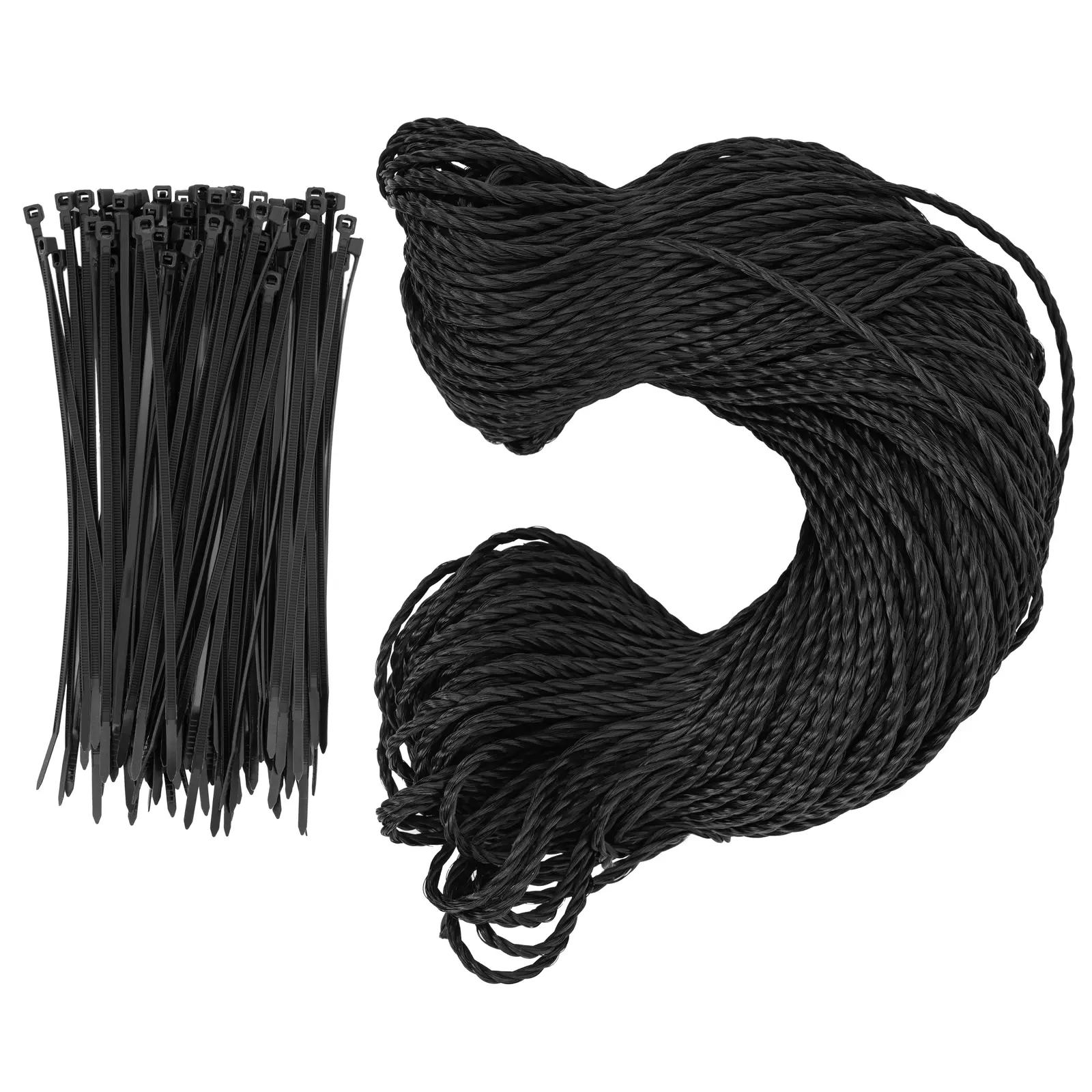 Zaunblende - HDPE-Gewebe - 50 x 1,5 m - Materialdichte 180 g/m² - reißfest - wetterfest - inkl. Montagematerial (UV-beständig: Ja)