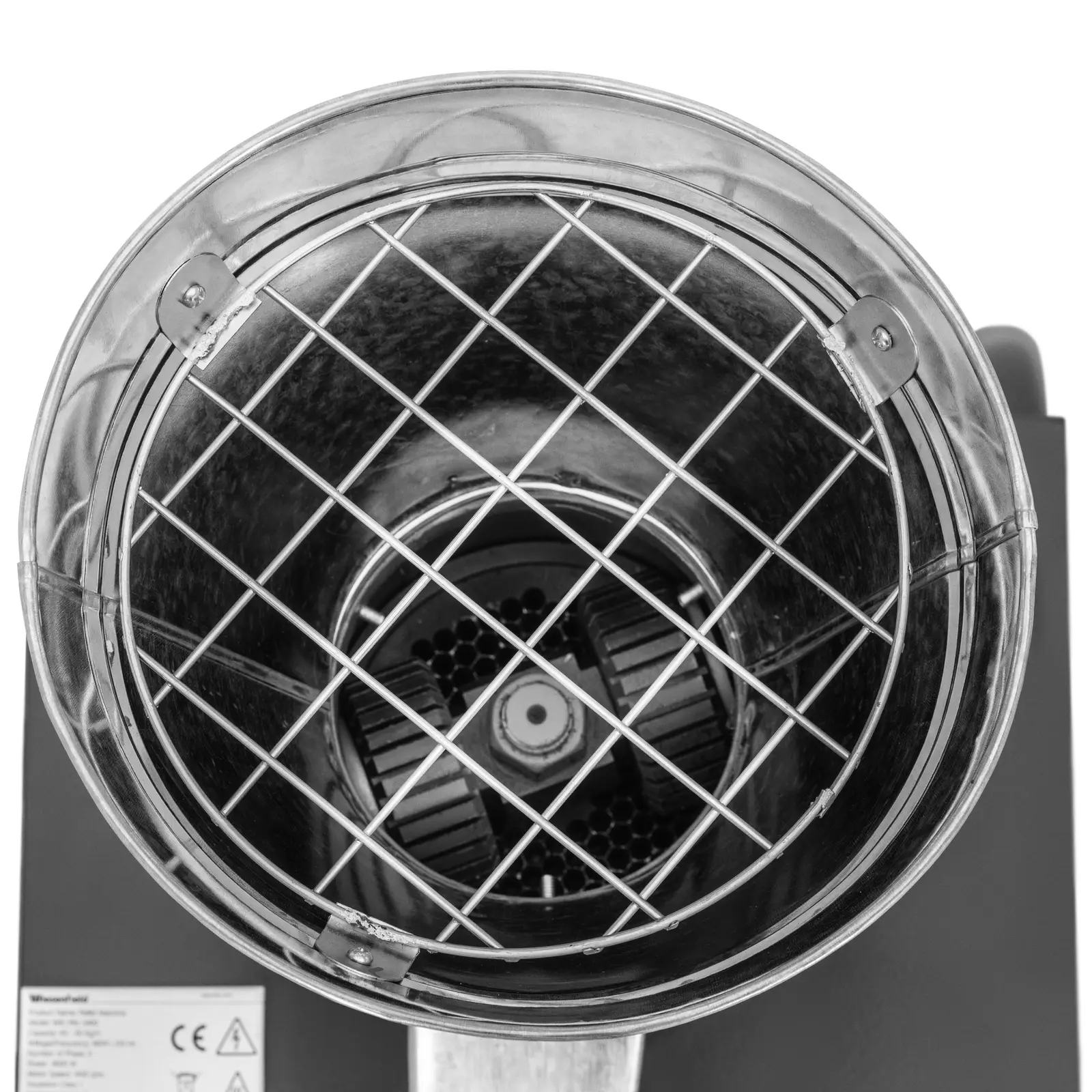 Mașină de peleți - 100 kg/h - 4000 W - Ø 150 mm (Putere maximă: 4 kW)