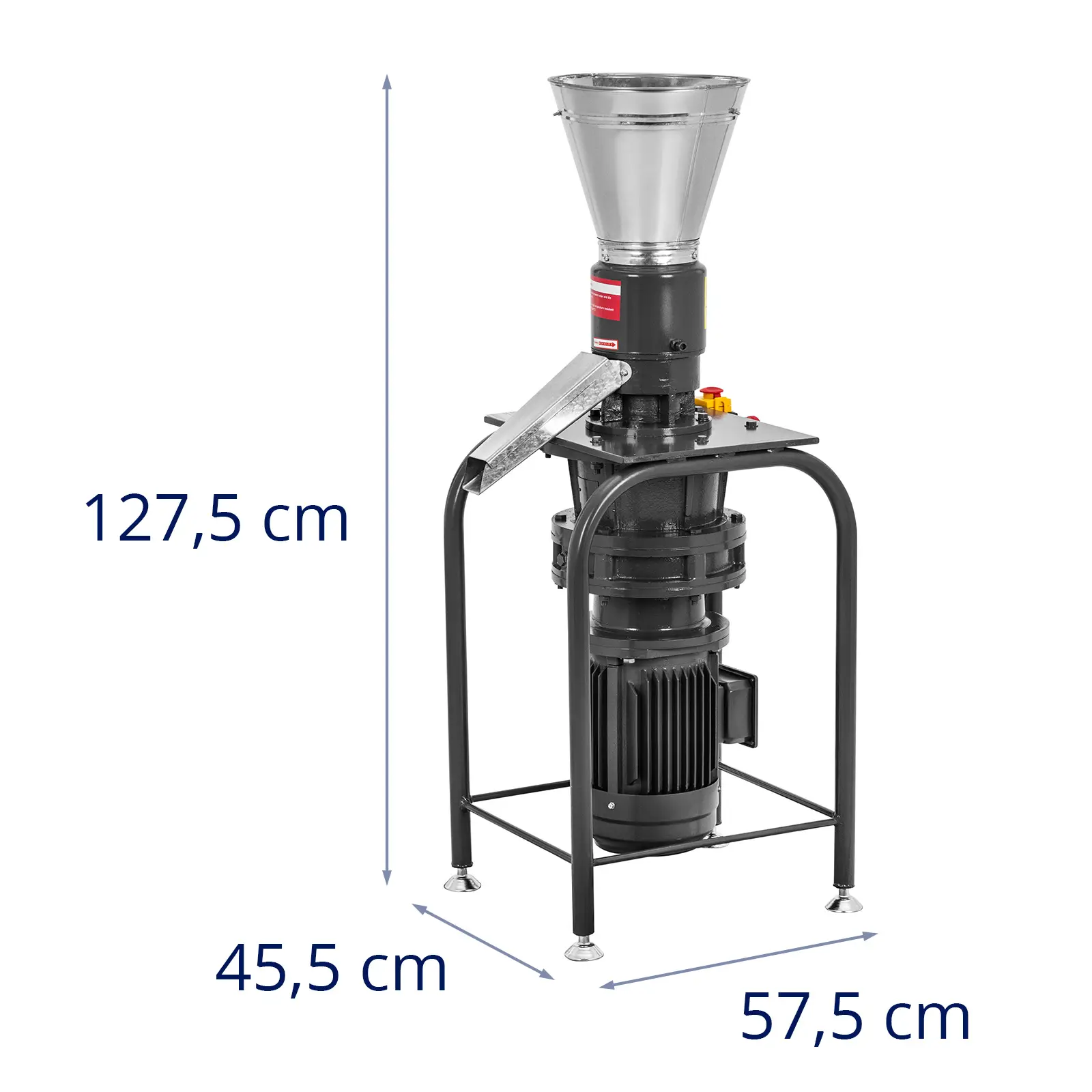 Mașină de peleți - 100 kg/h - 4000 W - Ø 150 mm (Specificația orificiului: 6 mm)