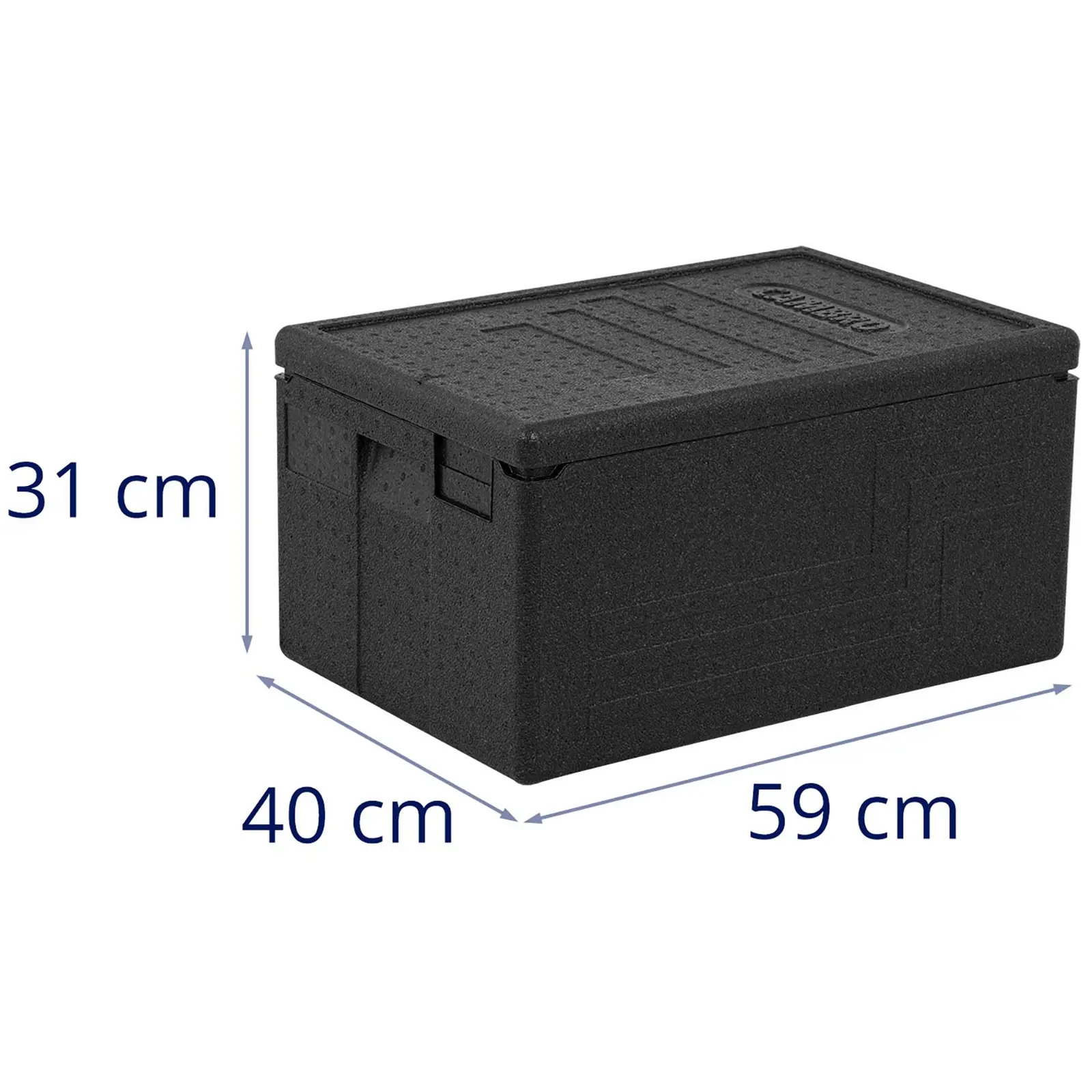 Caja térmica para alimentos - contenedor GN 1/1 (20 cm de profundidad) - básica