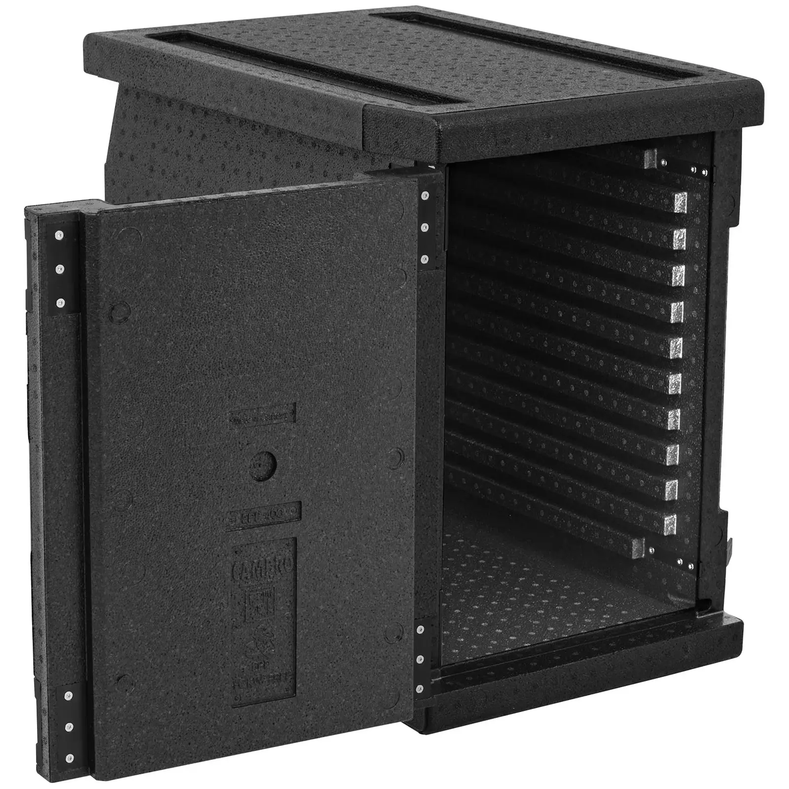 Termobox - 4 GN nádoby 1/1 (hloubka 10 cm) - přední plnění (Materiál: Pěna)