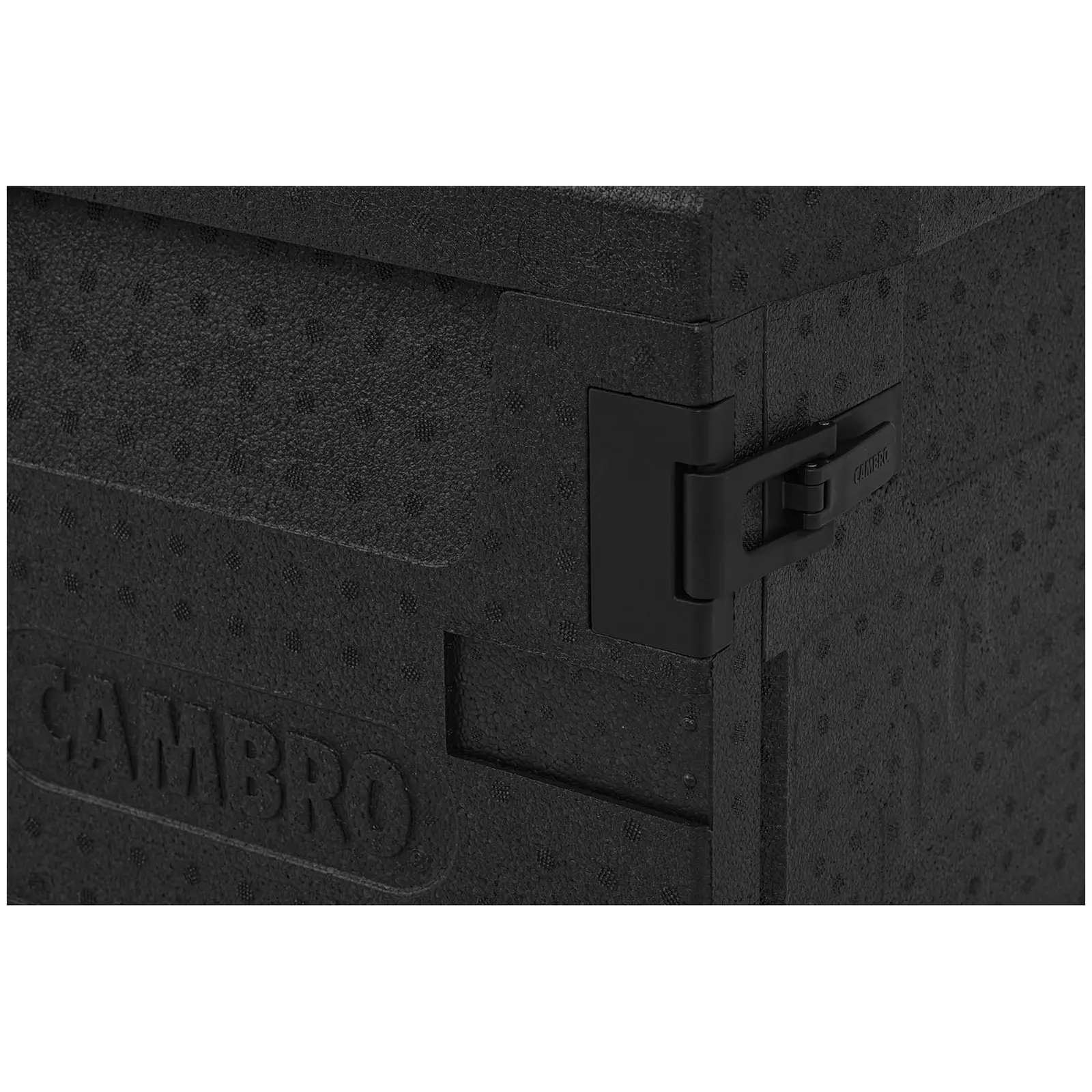 Termobox - 3 GN nádoby 1/1 (hloubka 10 cm) - přední plnění (Barva: Černá)