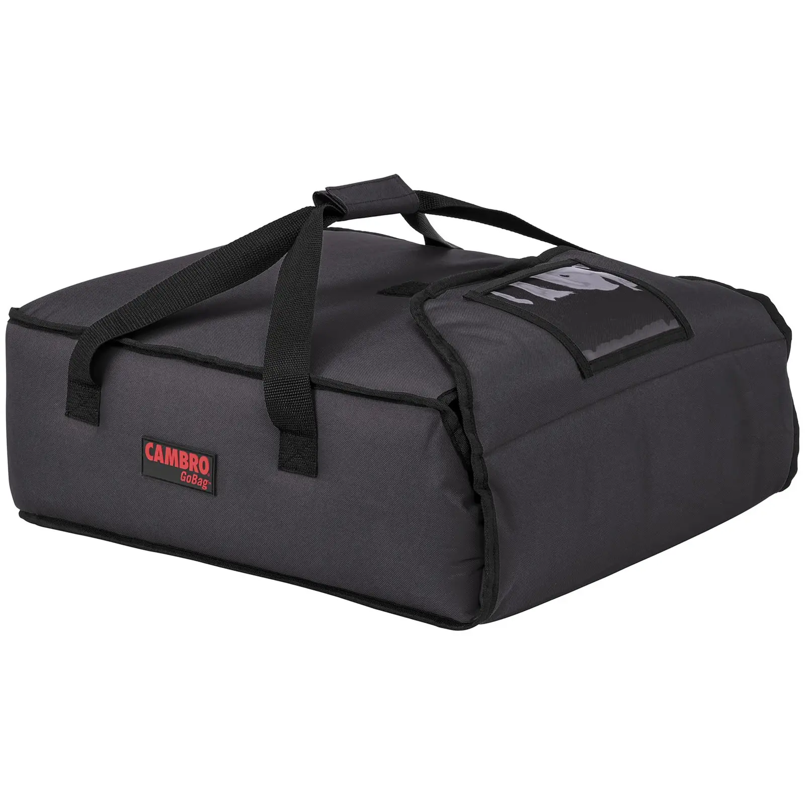 Pizzaliefertasche - 42 x 46 x 16,5 cm - Schwarz