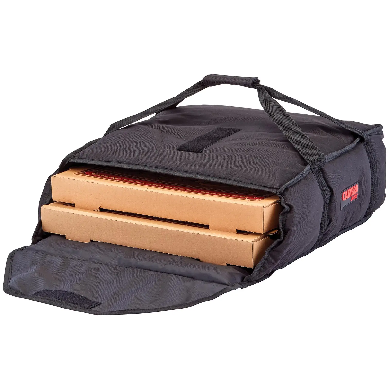 Pizzaliefertasche - 42 x 46 x 16,5 cm - Schwarz