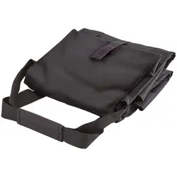 Ételszállító táska – 25.5 x 25.5 x 28 cm – Black – összehajtható