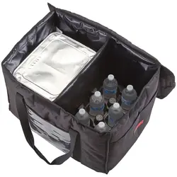 Food Delivery Bag - 53.5 x 35.5 x 35.5 cm - Black - toploader