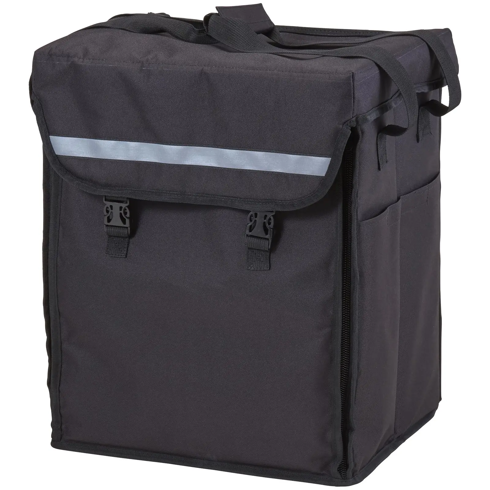 Bolsa para reparto de comida – 28 x 35,5 x 43 cm – negro – mochila
