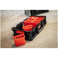 Compartment Toolbox System TWO plastic toolbox - 1 piece
