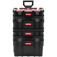 Caja de herramientas con ruedas 6 en 1 Set con maletín, contenedor y organizador