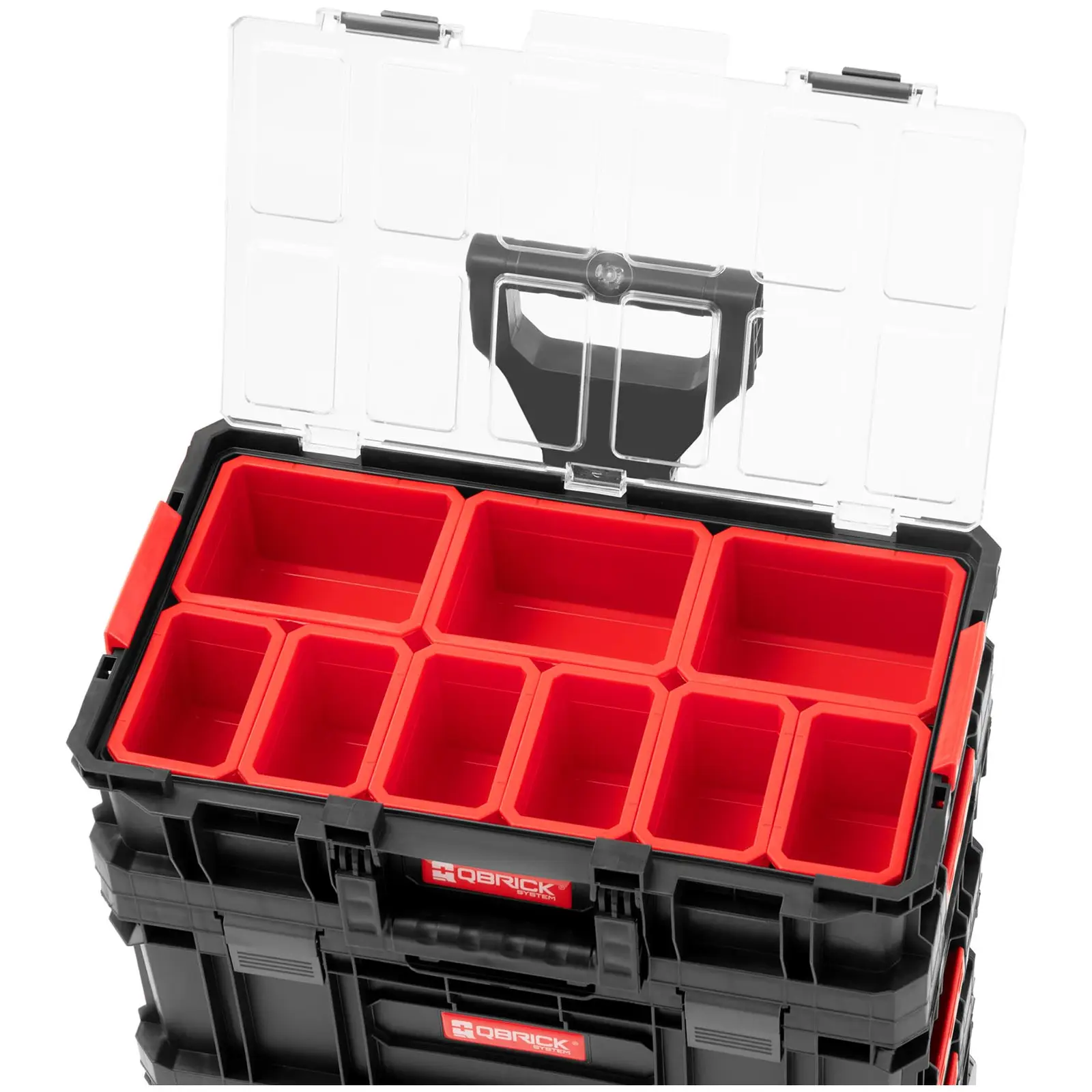 Carrinho de ferramentas 6 em 1 - kit com maleta, caixa de ferramentas e organizador