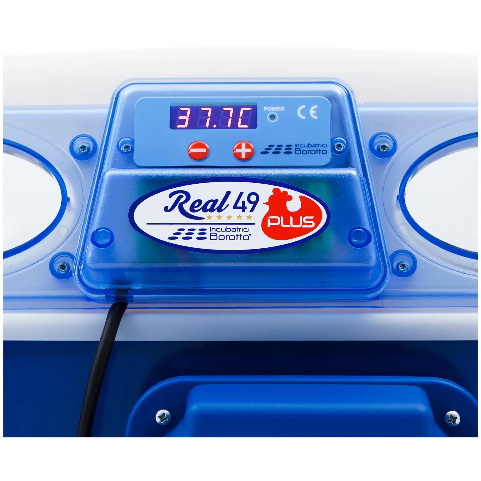 Couveuse à œufs entièrement automatique - 49 œufs - Système d'humidification compris (Retournement automatique des œufs: Oui)
